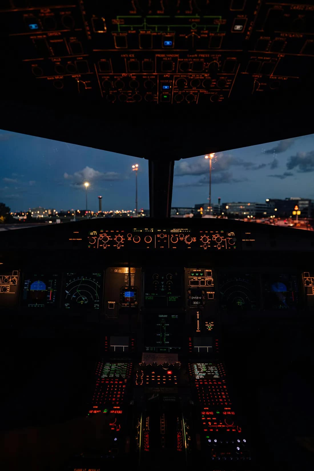 Prueba de leyendas de paneles de cockpit — imagen 1